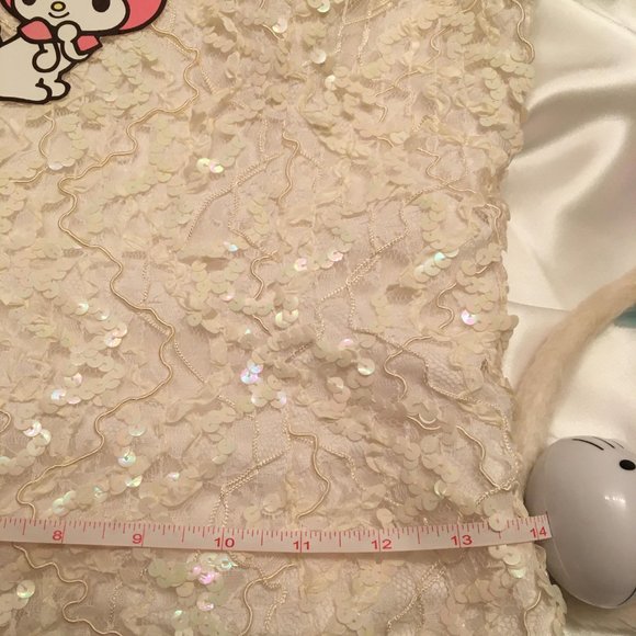 ADORABLE custom vintage  puff sleeve my meoldy corest and necklace set! - Picture 11 of 12